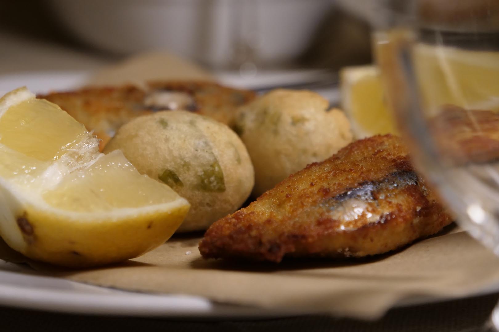 Trattoria di pesce a Catania - sarde