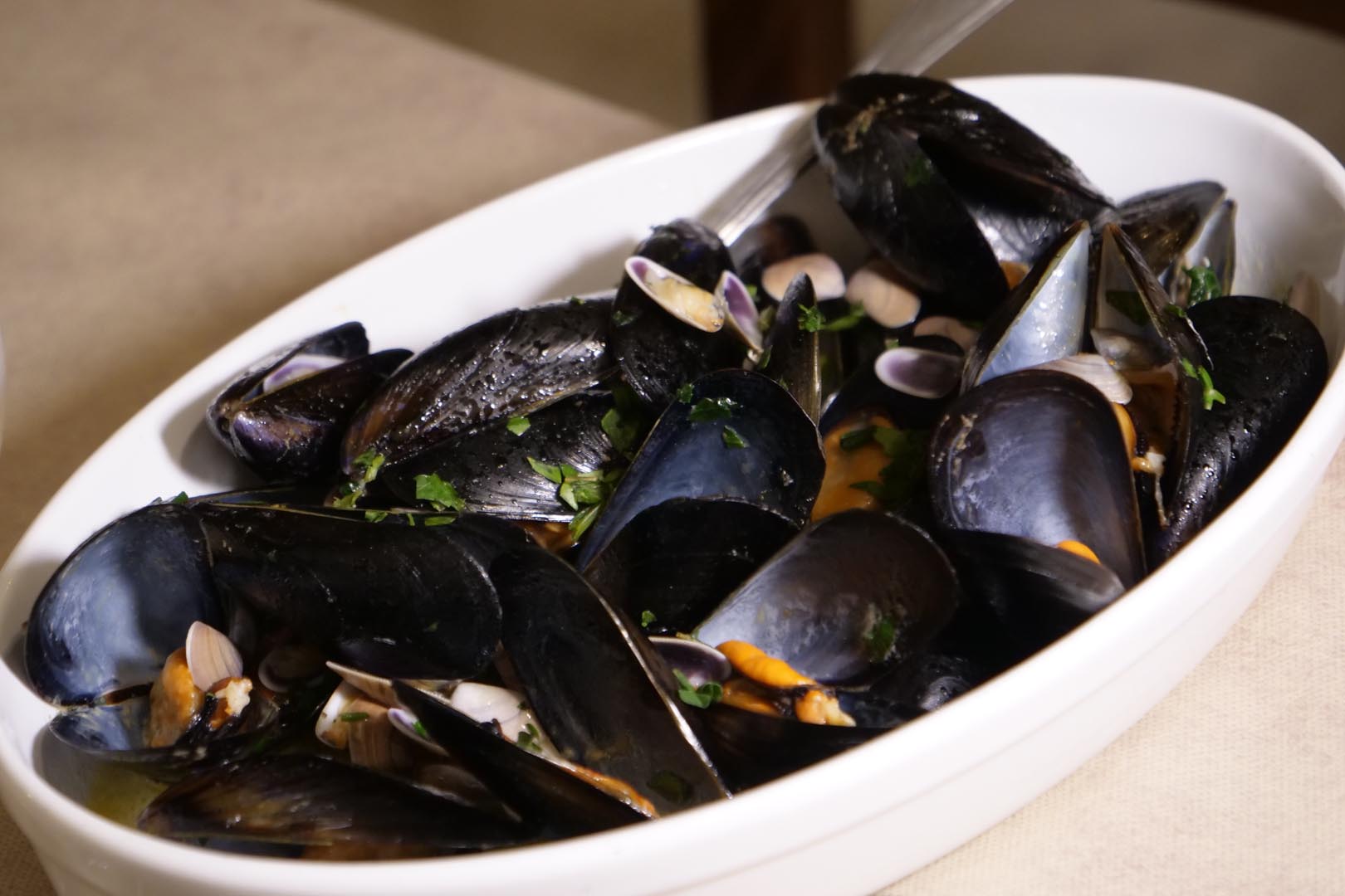 Trattoria di pesce a Catania - pepata di cozze