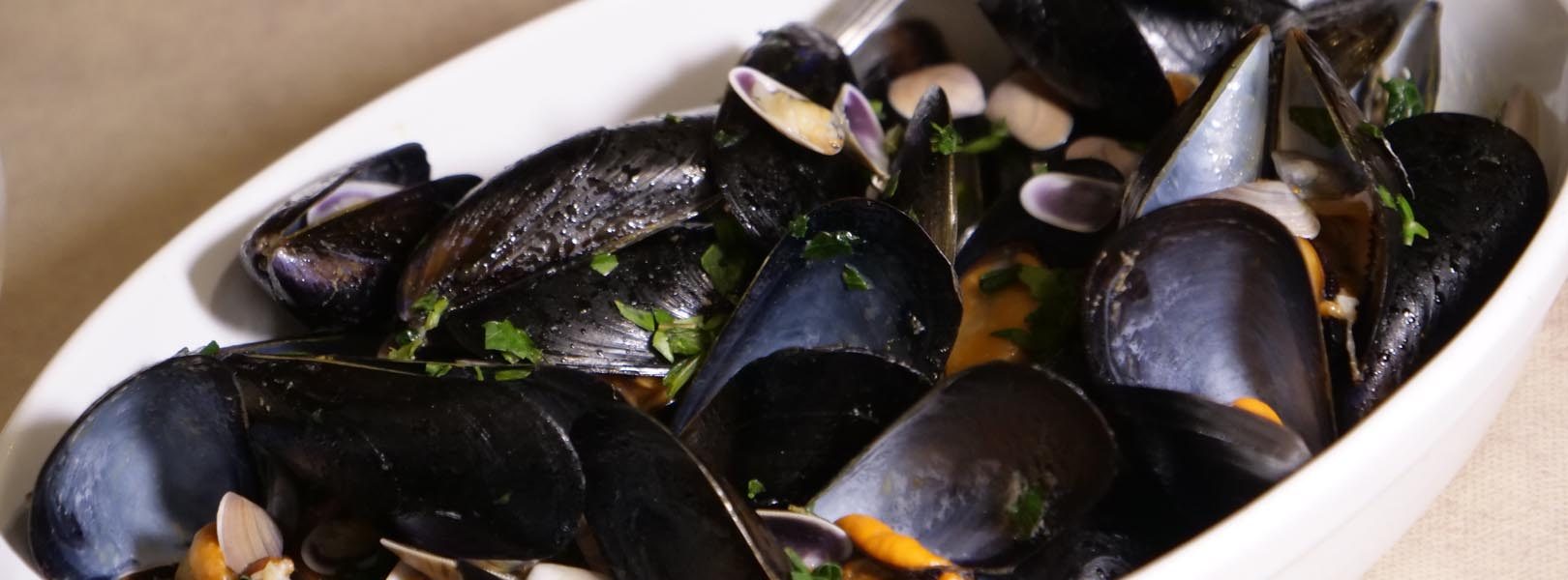 Trattoria di pesce a Catania - pepata di cozze